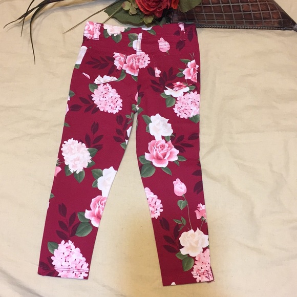 Floral Print Jeggings - Picture 5 of 8